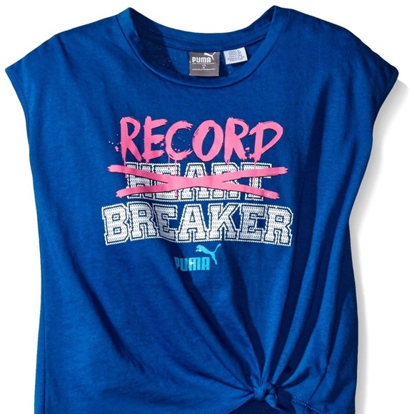 Puma Girl size 5 Short Sleeve Tee Top Lot NWT - Picture 2 of 8